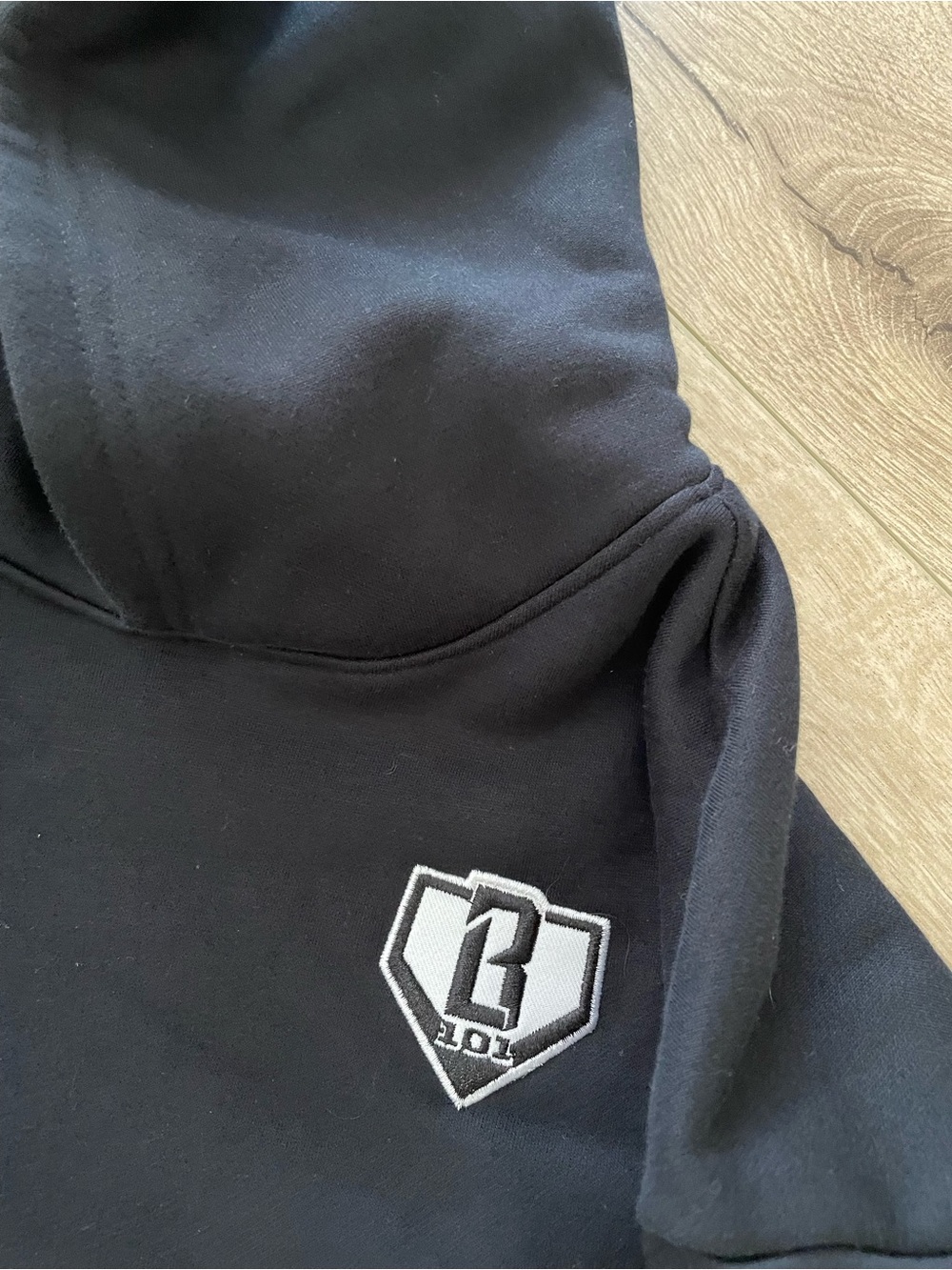 Baseball lifestyle 101 baseline hoodie youth large YL heavyweight fleece - Picture 2 of 6